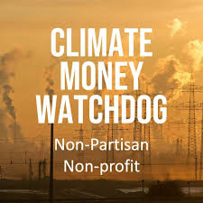 Climate Money Watchdog podcast logo