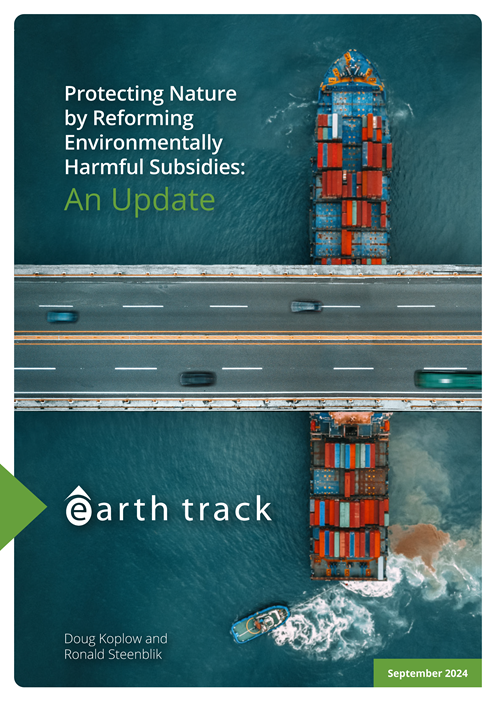 Cover to environmentally harmful subsidies update report