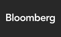 Logo for Bloomberg news